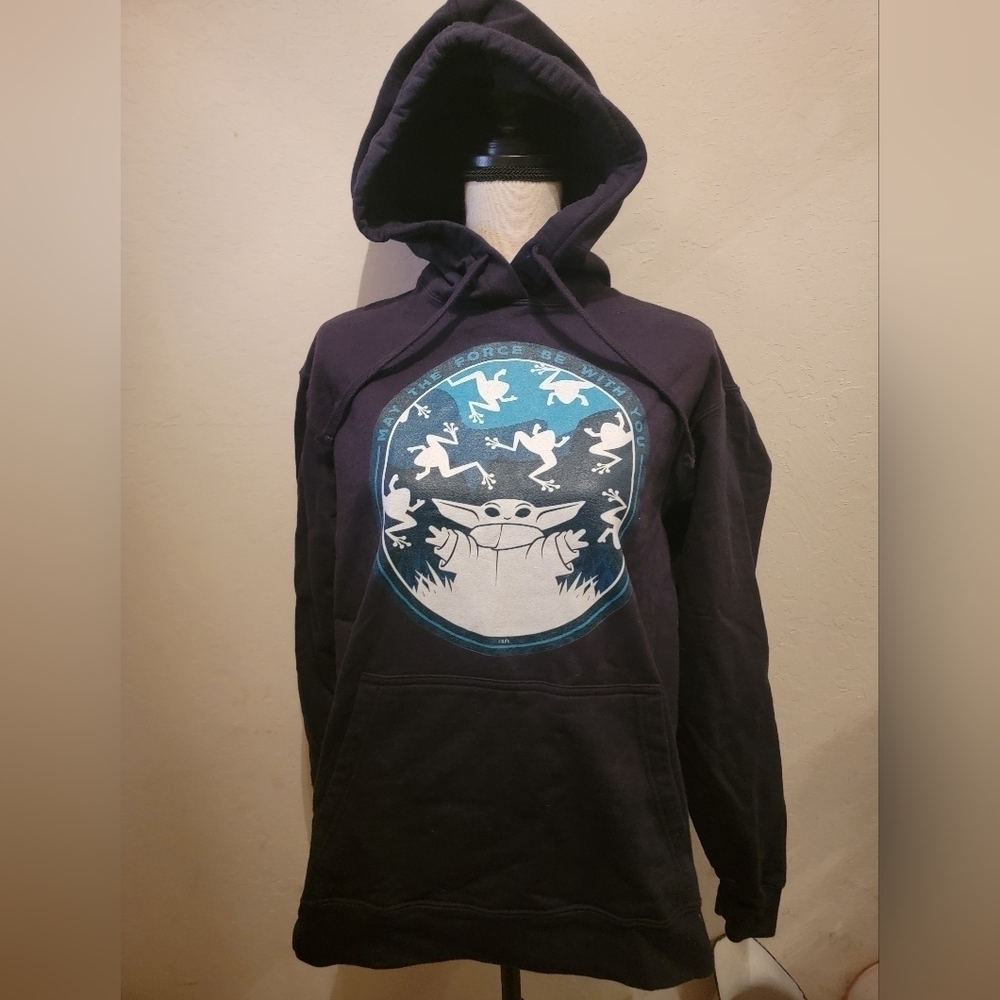 Star Wars Baby Grogu Hoodie Sz L
